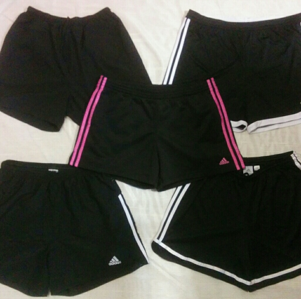 5 Active Running Summer Shorts Lot